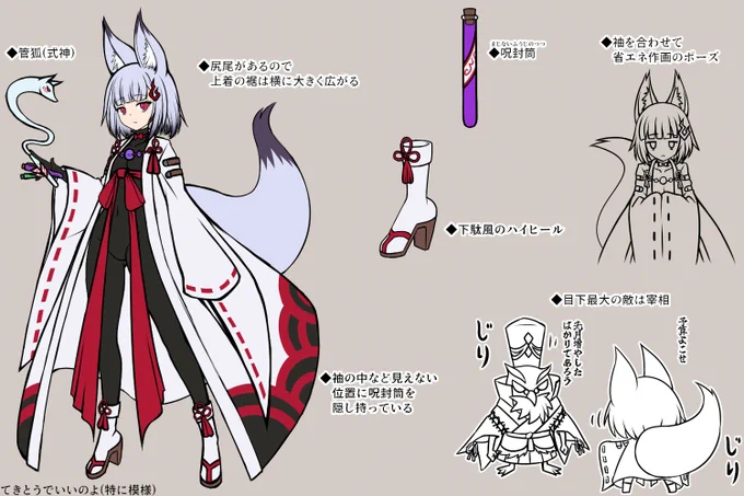 これは和風ファンタジーな企画に投稿した狐娘 