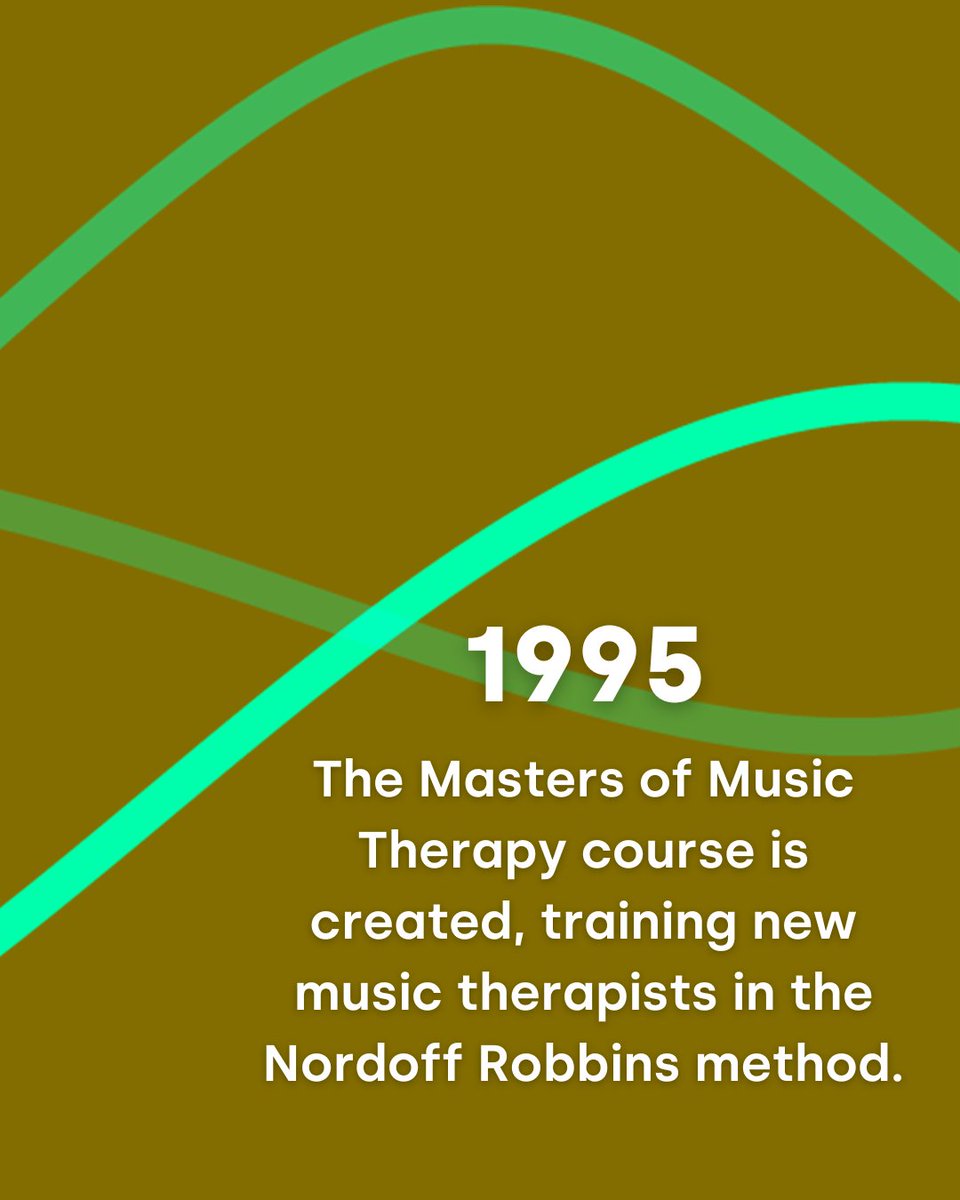 Did you know that Nordoff and Robbins is almost 50 years old? 
Our charity was founded way back in 1976, and has been growing ever since.

We can't wait to see where the next 50 years takes us!