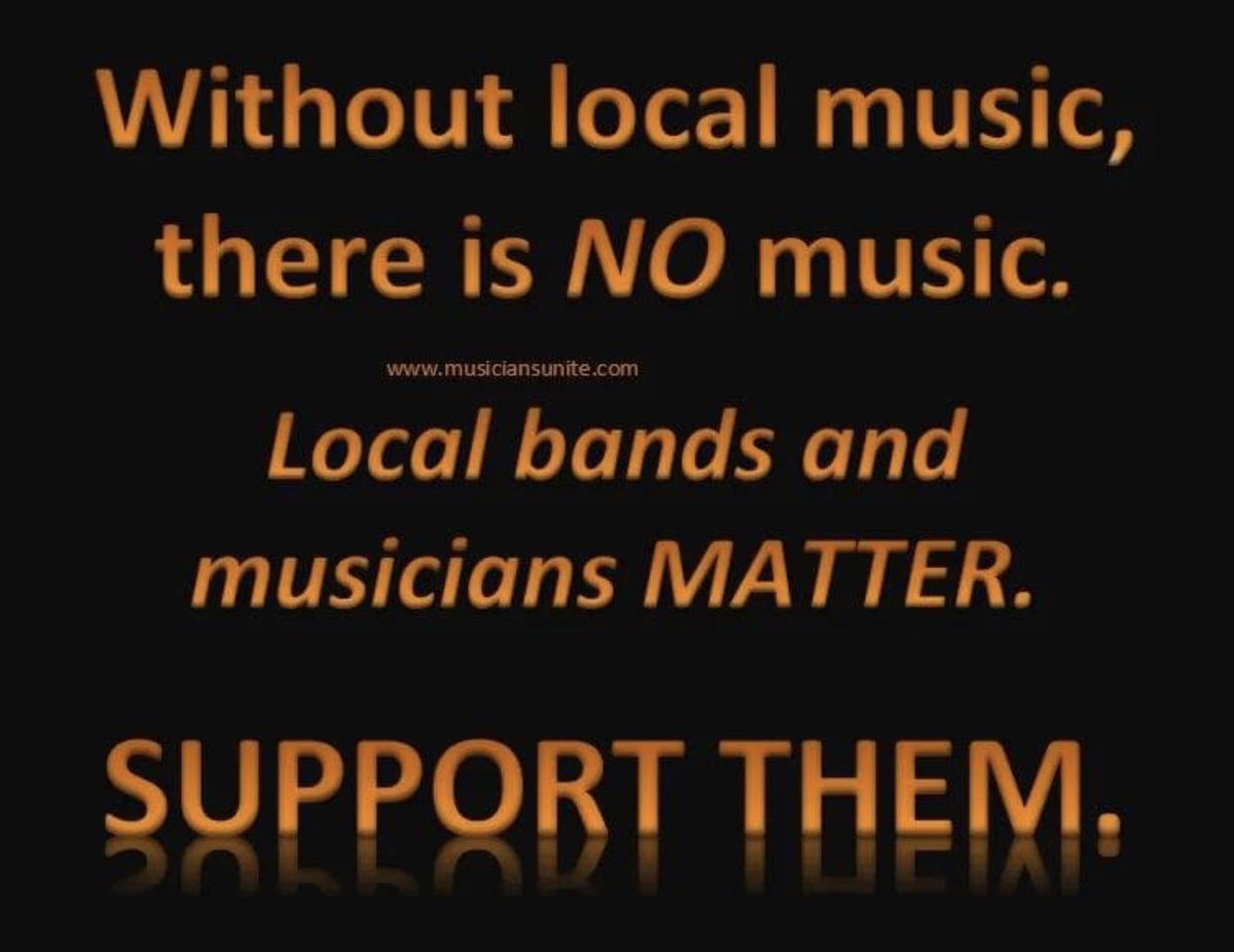 Yes! And it’s Friday, so there’s got to be a band playing near you somewhere. 😆 Support local musicians! And thanks. 😉🎸 #blacksheeprocksyou #localmusic #localmusicians #bands #shows #rocknroll #music #original #rock