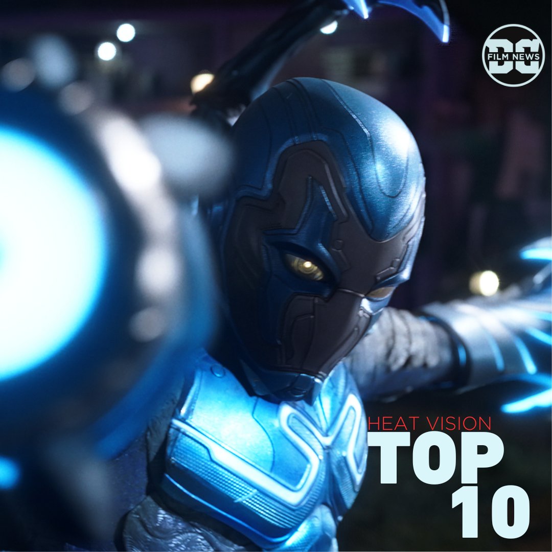 BLUE BEETLE lands on The Hollywood Reporter's Heat Vision Top 10 Movies of 2023!