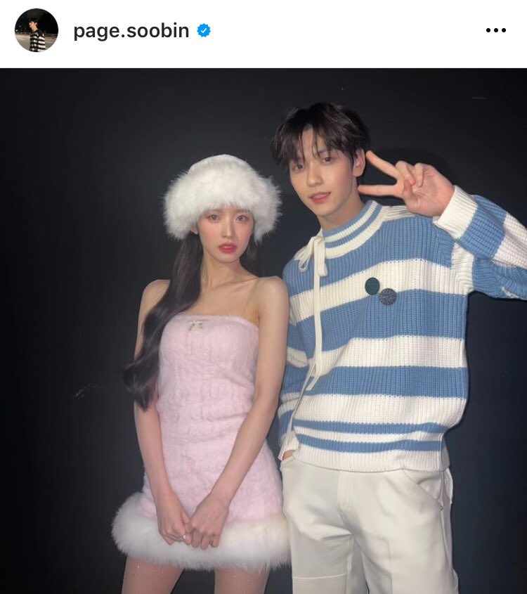 sundaecheese_'s tweet photo. ซูบินเป็นไอดอลผู้ชายคนแรกที่อยู่ในไอจีพี่อาริน ส่วนพี่อารินก็เป็นไอดอลผู้หญิงคนแรกที่อยู่ในไอจีซูบิน https://t.co/B4vQMpNK8C