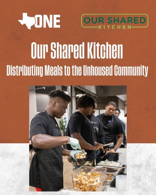 Our Shared Kitchen prepares and hand-delivers freshly made meals directly to individuals experiencing homelessness & food insecurity in Austin. I’ll be joining them this afternoon to distribute meals. For more info please visit bit.ly/TX1FOSK @TexasOneFund