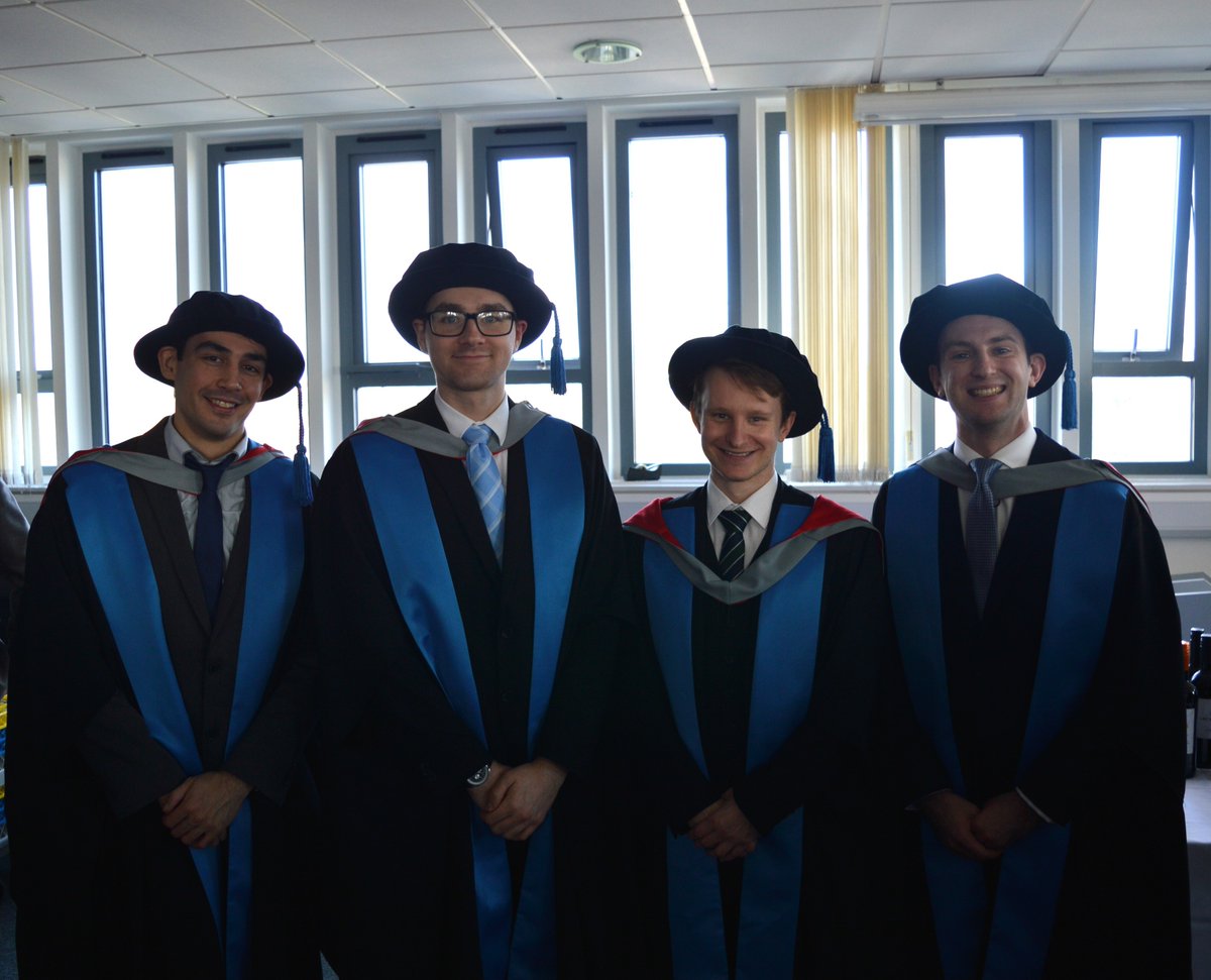 🎉💯Was wonderful to celebrate last month as several of our PGRs graduated in the <a href="/UniofExeter/">University of Exeter</a> Winter Graduation Ceremony!
We wish them all the best for their next steps! Especially those who are returning as postdocs. 
Read more here: tinyurl.com/zkbhafdu