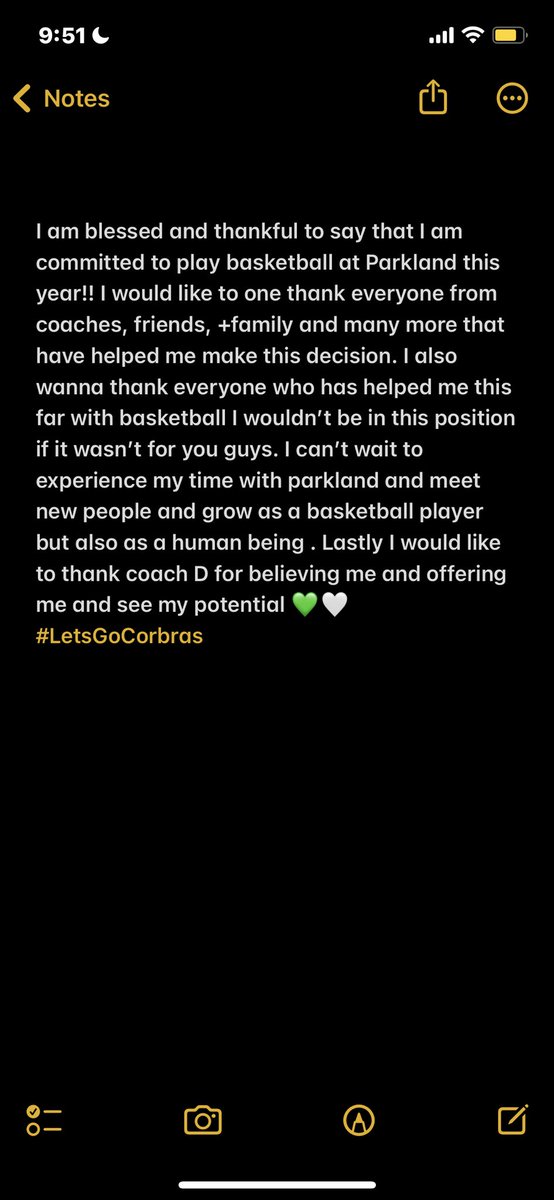 Very blessed and thankful for this opportunity again thank for everyone has always been there to support and push me!! #LetsGoCorbras 💚

I wanna @ some people that have helped this season and past summer 🫶🏾

<a href="/bhsladyraiders/">BHS Lady Raiders Basketball</a> @RoyaltyHoopsEt <a href="/CoachDestinyJ/">Destiny Ramsey</a>