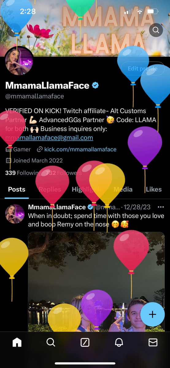 It’s my birfday 💕