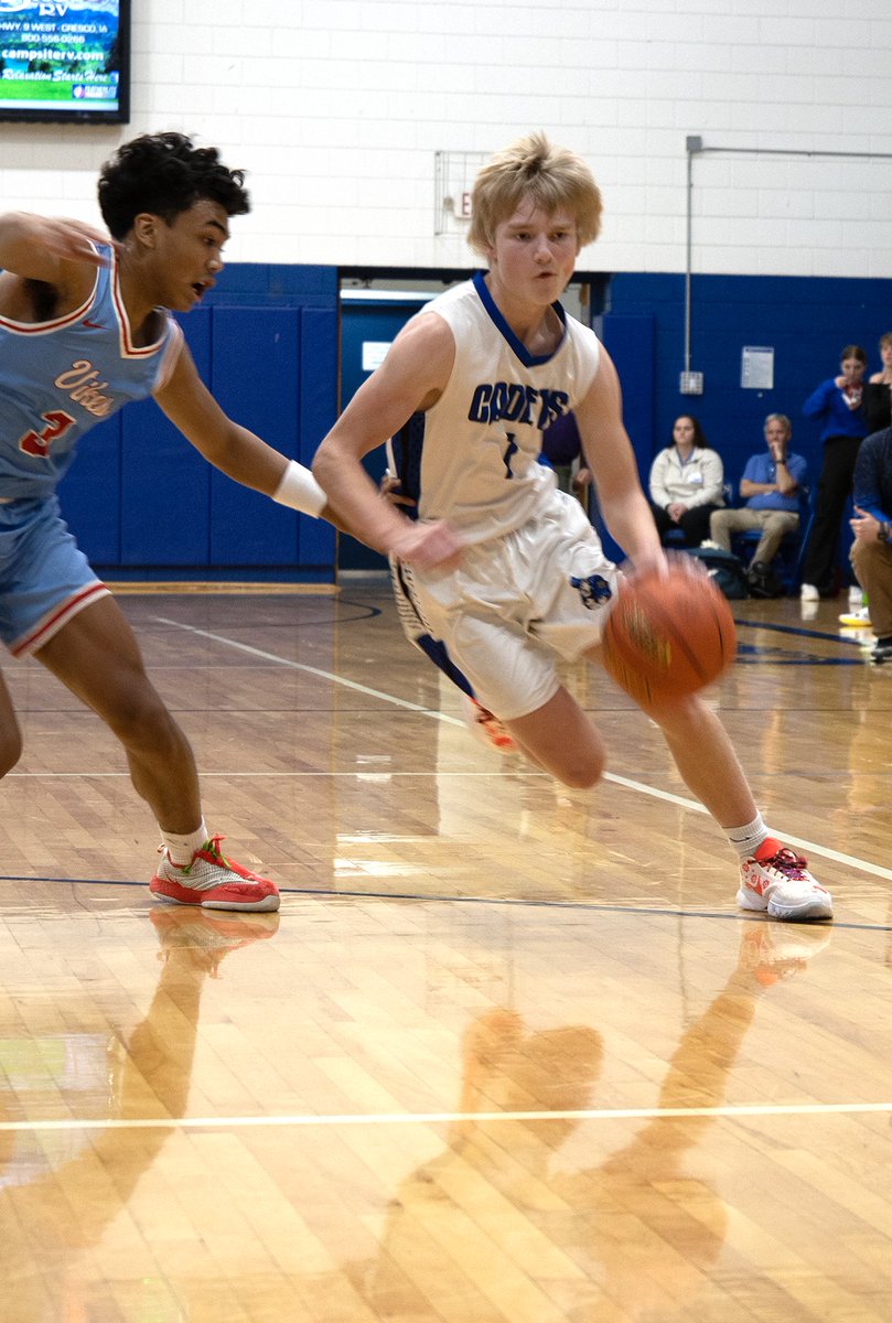 Basketball Tonight!
The Crestwood Boy and Girls basketball teams are hosting the New Hampton Chickasaws. The girls game starts at 6:15 with the boy to follow. If you can't make it to the game you can catch the action on Cadet Zone TV!