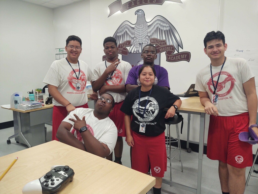 MilitaryMagnetE's tweet photo. Congratulations to our MMA Cybersecurity Team, Cyber Eagles on making it to the Gold Tier Semifinals and receiving the 3rd Place Gold Tier award in their division for South Carolina! #LeadCCSD #MMAUniverse #EaglePride #GoMMAEagles https://t.co/ov9kIThqux