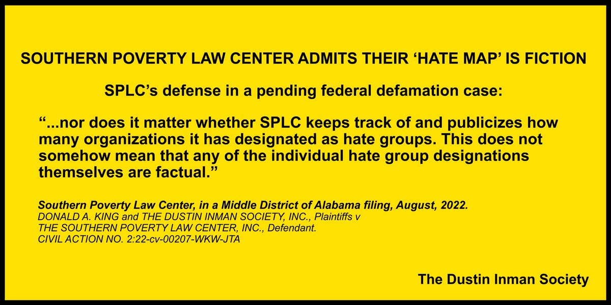 DAKDIS's tweet image. #SPLC