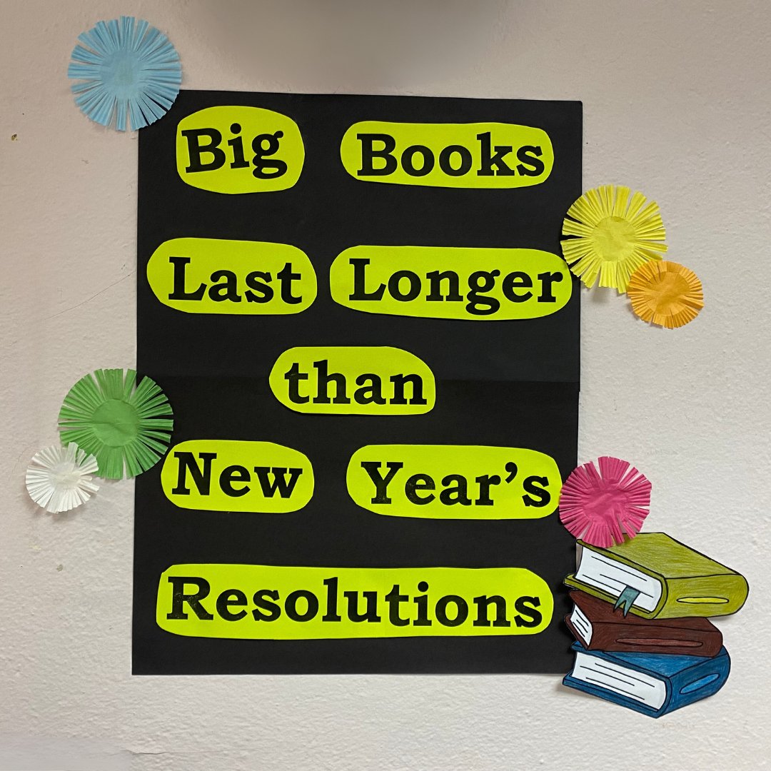 MCPL_Wausau's tweet image. Like if you agree! #newyearsresolutions #librarydisplays #marathoncounty #mosineewi