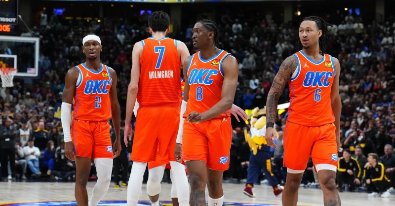 TheAthletic's tweet photo. Mark Daigneault and company aren't "siphoning out skills to positions." In OKC, everyone does a little of everything. And it works.

Inside the rare offensive approach that has the Thunder rising to the top of the NBA ⤵️