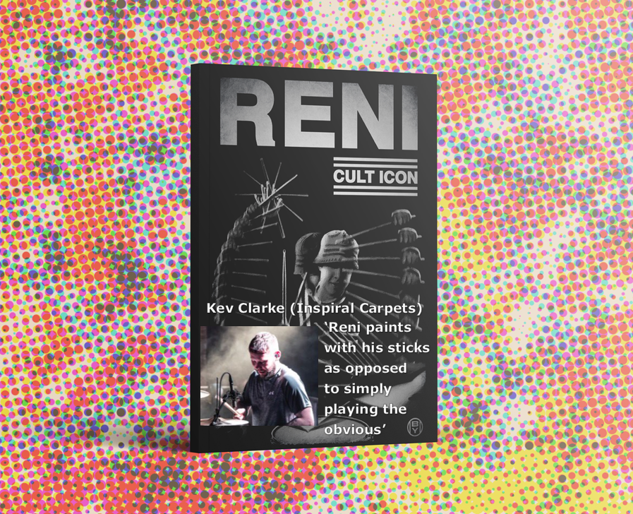 tsrunseen's tweet photo. One of my fav contributions to Reni - Cult Icon is from @inspiralsband very own sticks man @KevClark90 

Pre order the strictly limited soft version now available via the following link https://t.co/vzNRy2WRF2 https://t.co/TNihH0oGNY