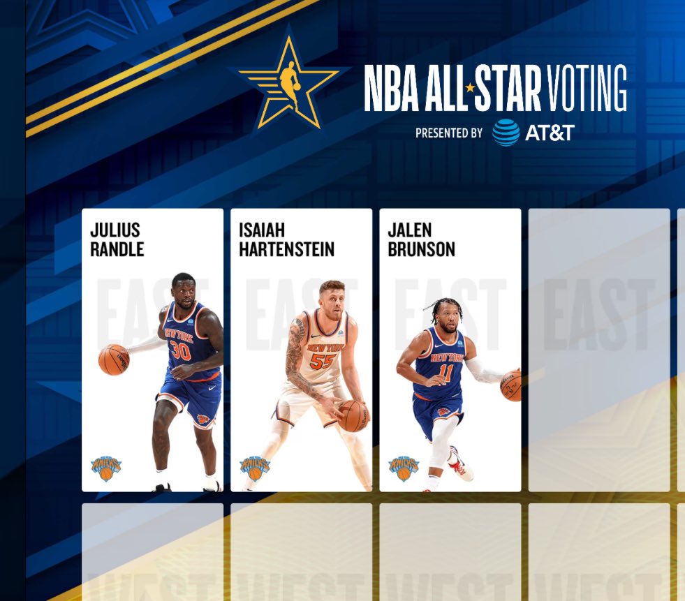 BenStiller's tweet photo. #VOTE

3 for 1 today

 #KNICKS https://t.co/OJCgyxseb4