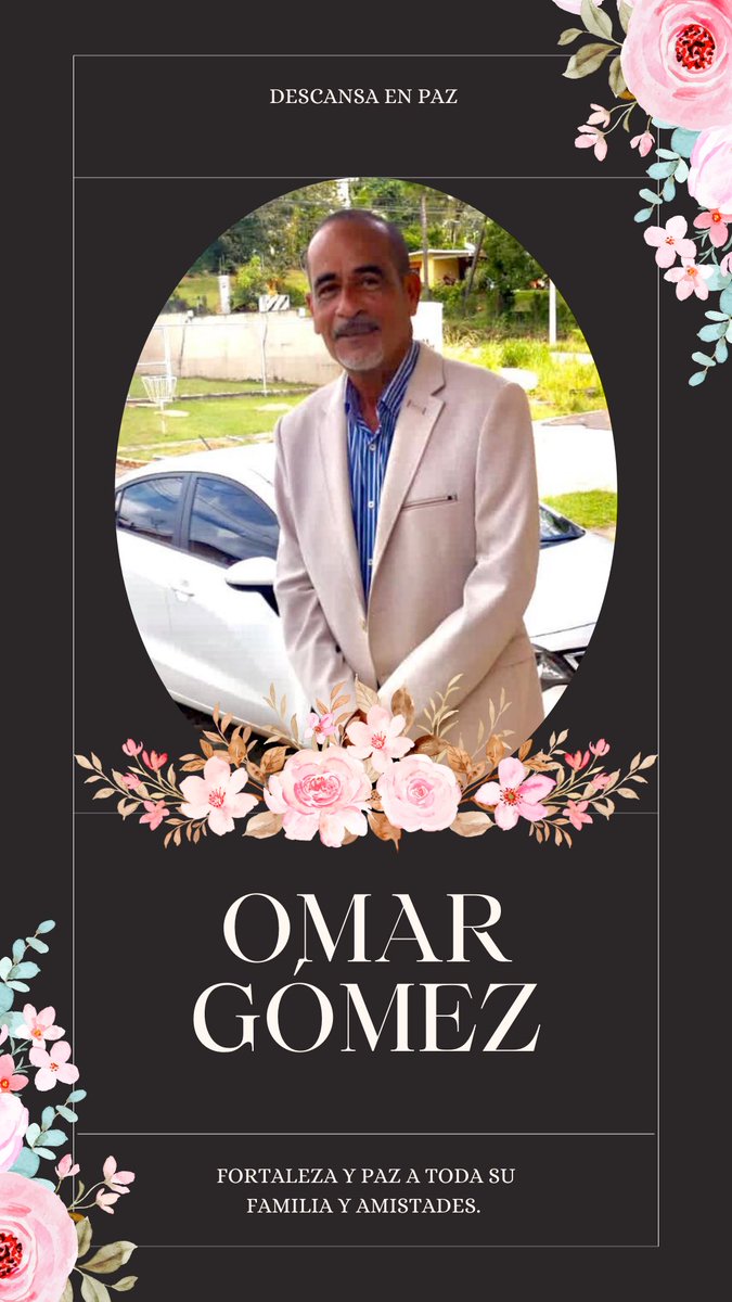 Lamentamos el fallecimiento de nuestro querido copartidario Omar Gómez. 
Elevamos una plegaria por su alma y descanso eterno y rogamos a Dios, brinde a sus familiares la fuerza y fortaleza para sobrellevar esta difícil perdida.