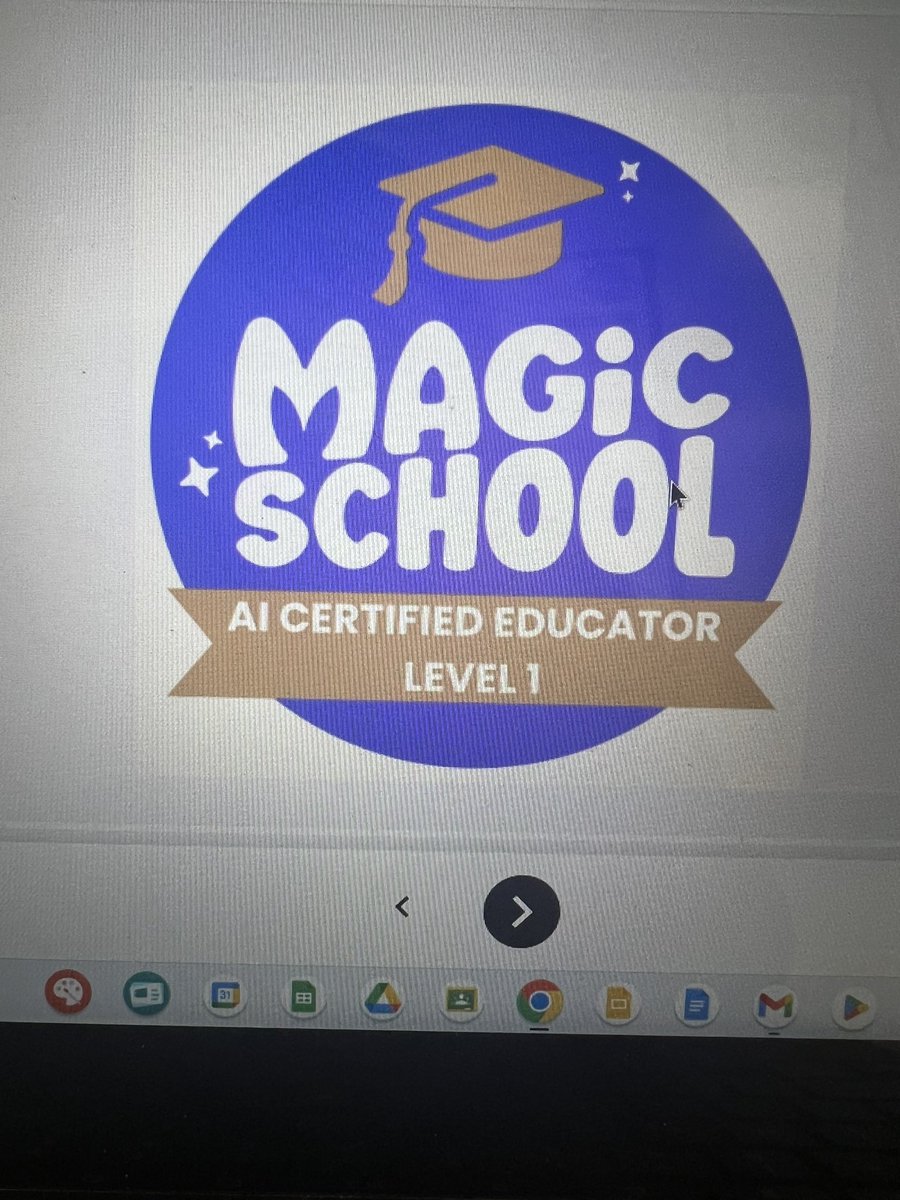 toshamac10 (@toshamac101) on Twitter photo <a href="/TCBOE/">Talladega Co Schools</a> <a href="/TCBOE_CMS/">Childersburg Middle School</a>
I’m excited to announce that I have completed the MagicSchool AI Certification (Level 1). MagicSchool is the leading AI Platform for educators- helping teachers lesson plan, differentiate, communicate clearly, and more. <a href="/TCBOE/">Talladega Co Schools</a> <a href="/TCBOE_CMS/">Childersburg Middle School</a>
I’m excited to announce that I have completed the MagicSchool AI Certification (Level 1). MagicSchool is the leading AI Platform for educators- helping teachers lesson plan, differentiate, communicate clearly, and more.