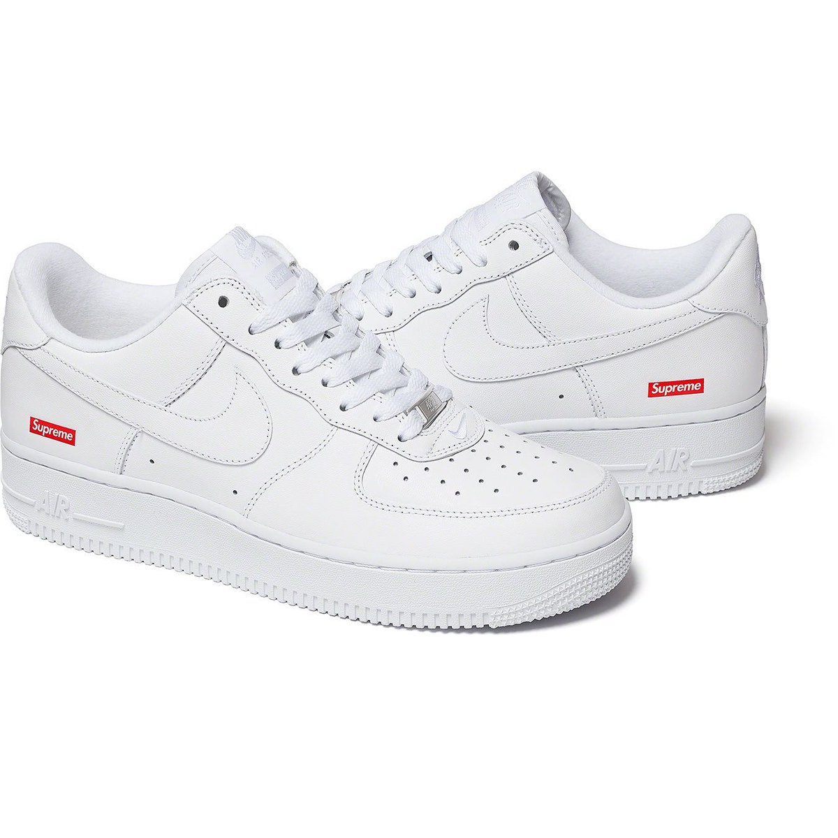 TheSiteSupply's tweet photo. BACK IN STOCK: Supreme x Nike Air Force 1 

White: https://t.co/LeRZRopQbN 
Brown: https://t.co/DegSdx0VUP https://t.co/qOWn5FGv7Y