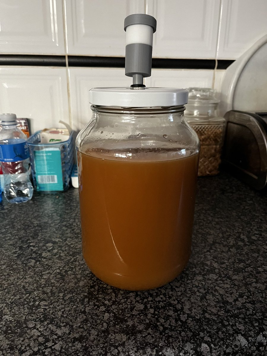 Tried making mead today.