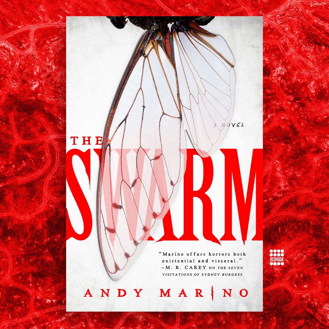 Orbit Books (@orbitbooks) on Twitter photo It begins with cicadas. It will end with The Swarm.
Cover launch! Take your first look at the cover for THE SWARM, a new horror novel by <a href="/andy_marino/">Andy Marino</a> coming November 2024. Learn more: bit.ly/47jzDuJ
Design by <a href="/VonBrooklyn/">Lisa Marie Pompilio</a> It begins with cicadas. It will end with The Swarm.
Cover launch! Take your first look at the cover for THE SWARM, a new horror novel by <a href="/andy_marino/">Andy Marino</a> coming November 2024. Learn more: bit.ly/47jzDuJ
Design by <a href="/VonBrooklyn/">Lisa Marie Pompilio</a>