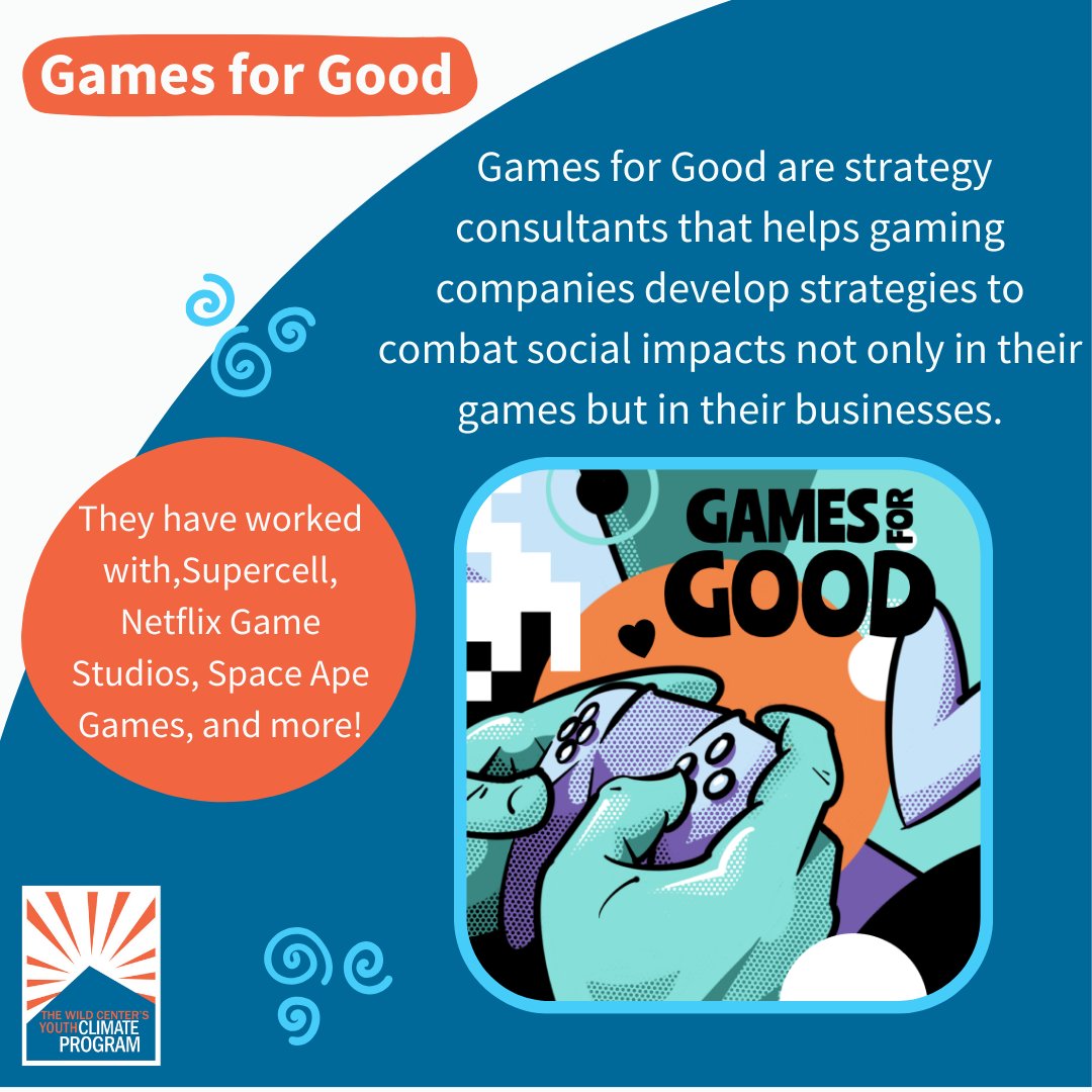 TWCYouthClimate's tweet photo. Here are some organizations and games that are working to better the gaming industry, and ways that you can make climate friendly choices in your gaming habits!

#climateeducation #youthclimate #climateandgaming #youthclimateprogram https://t.co/47QLpleiN0