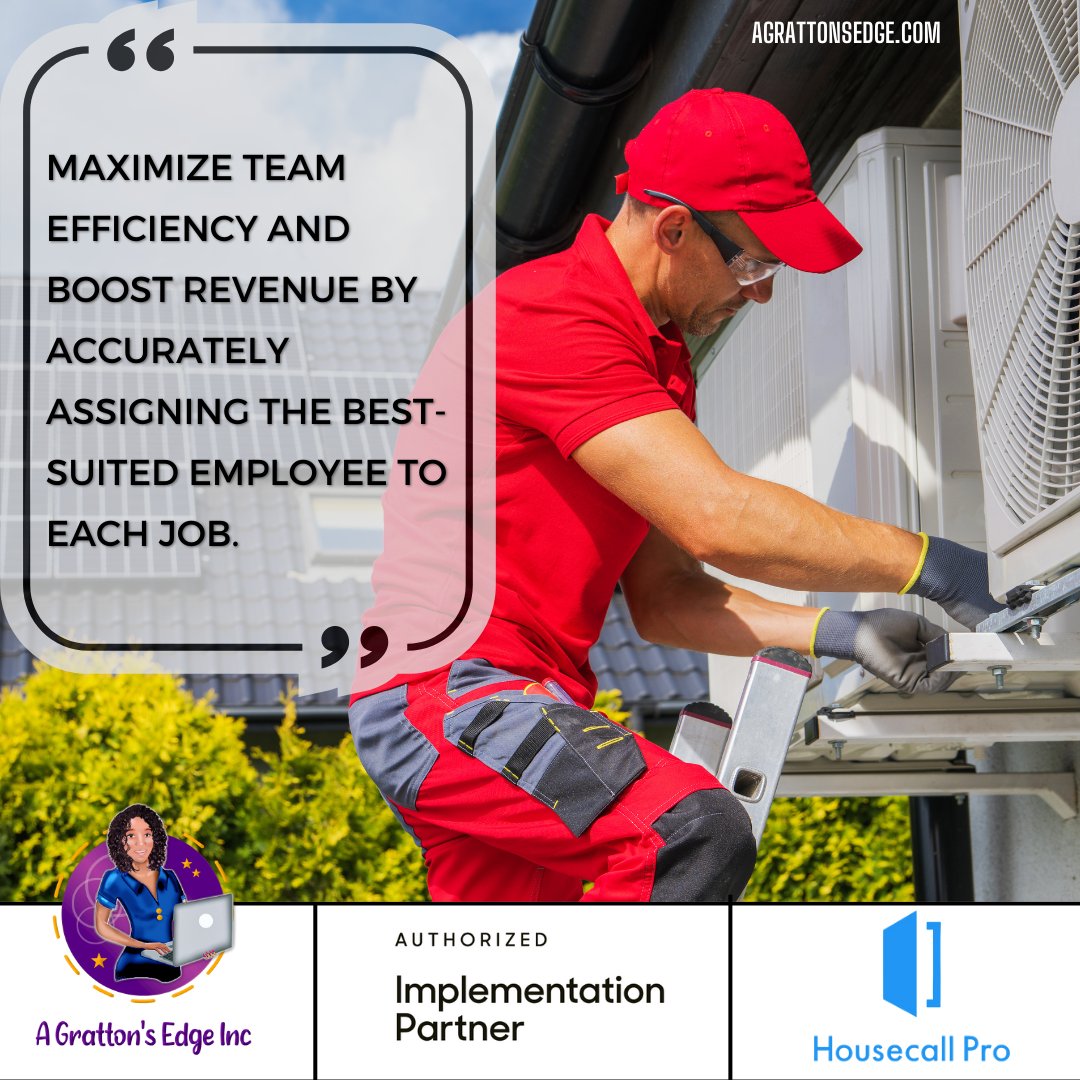 agrattonsedge's tweet image. Elevate your home-based service business with Housecall Pro integration, facilitated by A Gratton's Edge. Experience the simplicity of setting up new jobs, assigning tasks, and managing teams in real time. Send us a DM for more details #AGrattonsEdge#AGEInc #SaaS #HousecallPro