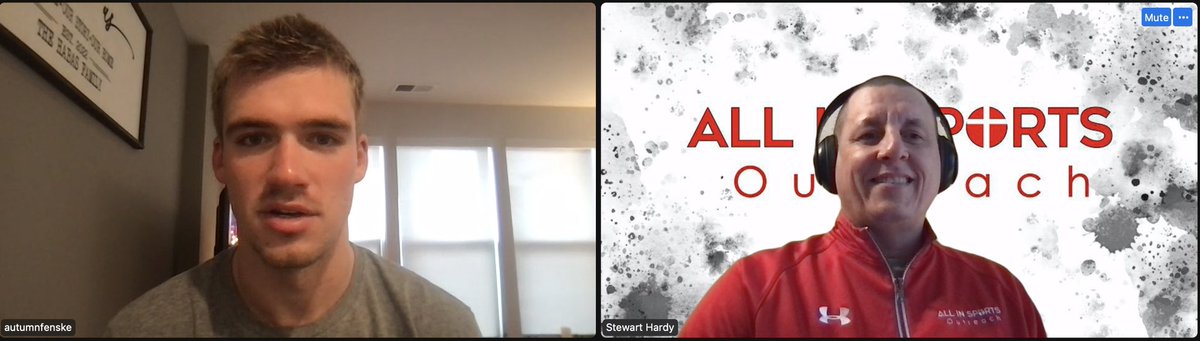 Fun time chatting with <a href="/AverieHabas/">Averie Habas</a> while recording new episode of <a href="/All_In317/">All In Sports Outreach</a> podcast! Powerful testimony! Can’t wait for y’all to hear it! #ALLIN2024