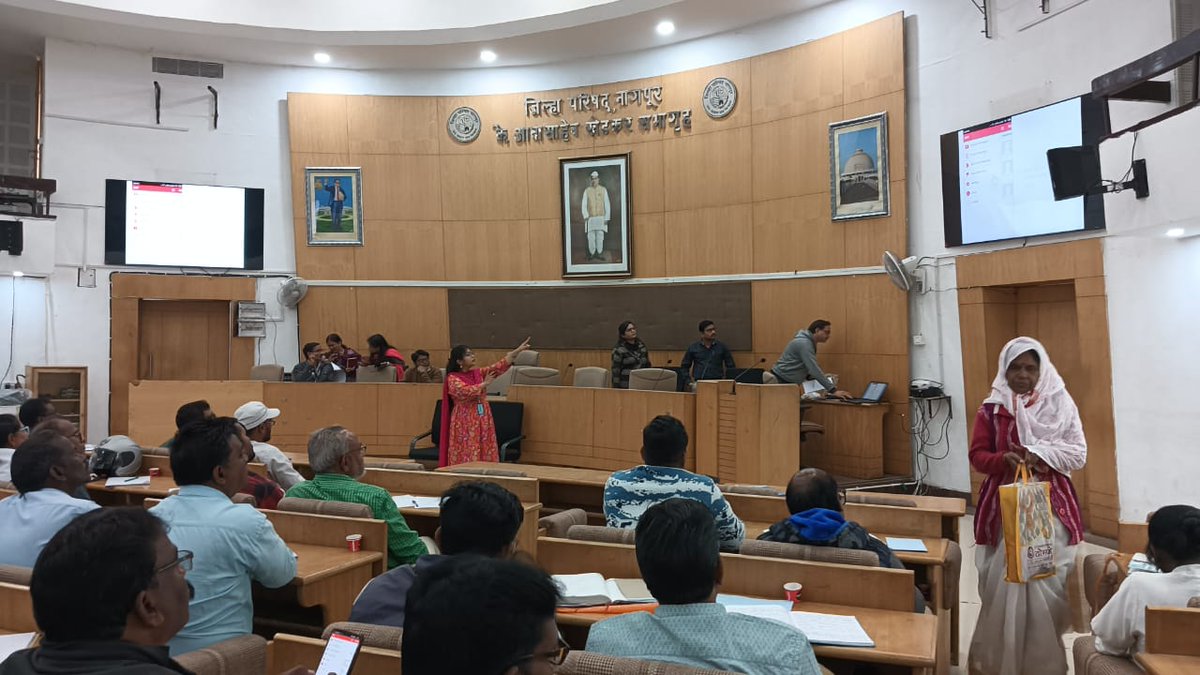 NISHTHA_CPHC's tweet photo. #Nagpur, #Maharashtra, #NISHTHA provided Technical Assistance in conducting district-level training of #MultiPurposeHealthWorker and #CHO for @IHIP-@IDSP_MSVC reporting and @NPCCHH objectives, ensuring top-notch healthcare standards! https://t.co/n6VGyVL9KP