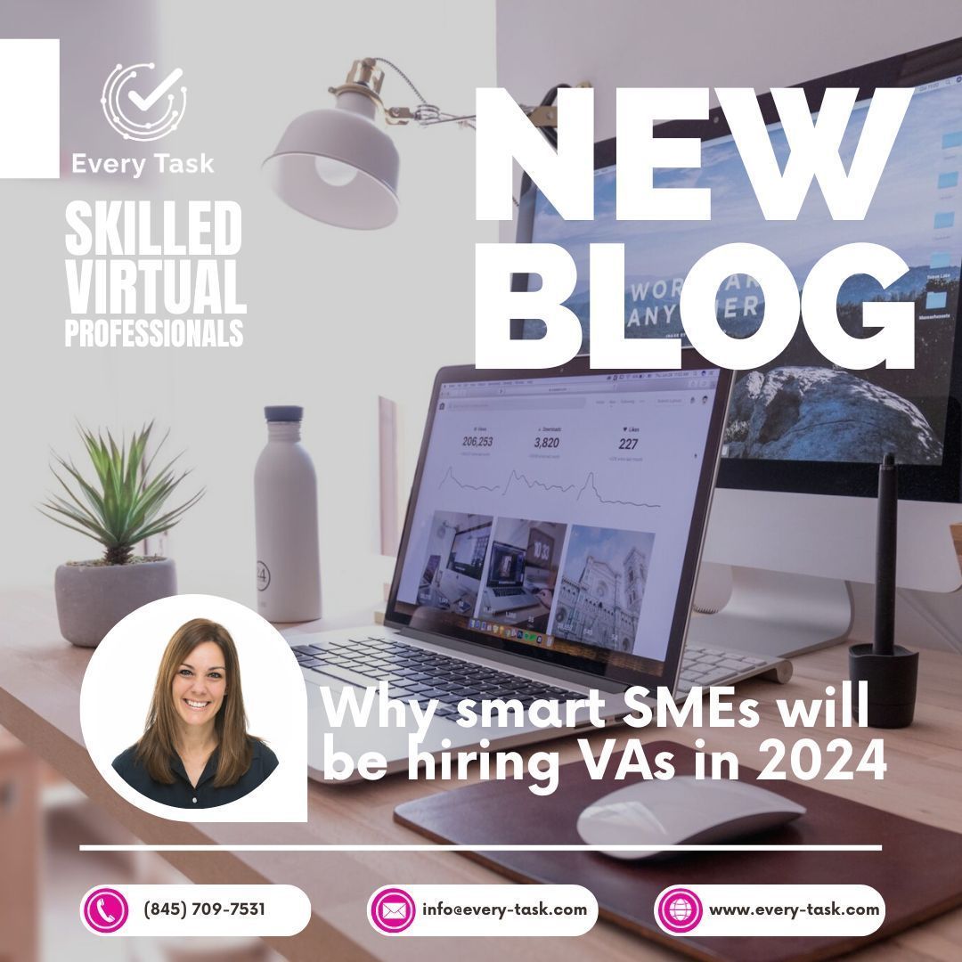 everytaskusa's tweet image. Introducing My Latest Blog: &quot;Why smart SMEs will be hiring VAs in 2024&quot; . 
every-task.com/why-smart-smes… 
#RemoteWorking #SuccessJourney #EveryTask #VirtualAssistant