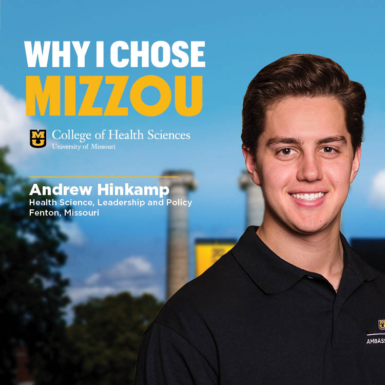 Find out why CHS student Andrew Hinkamp loves Mizzou and CHS! “I chose Mizzou because I saw opportunities for involvement and growth. I knew no matter what profession I pursued, I wanted to be in health care.” You can choose CHS and Mizzou too! loom.ly/7QxkhUs