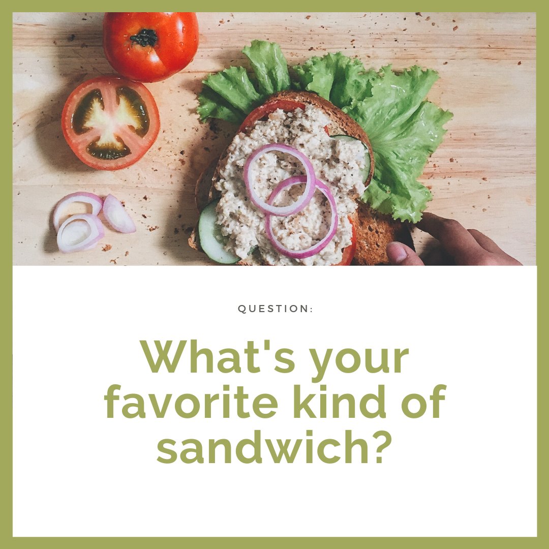 What's your favorite kind of sandwich?

#sandwich #favoritefood #foodporn #foodofig #foodofinstagram #foodie
 #Gastonia #GastonHomeOfTheWeek #HanksRealtyGroup #HRG #RealEstateExperts #GastonRealEstate #GastonHomeForSale #GastonOutside #NewListing #Realtors