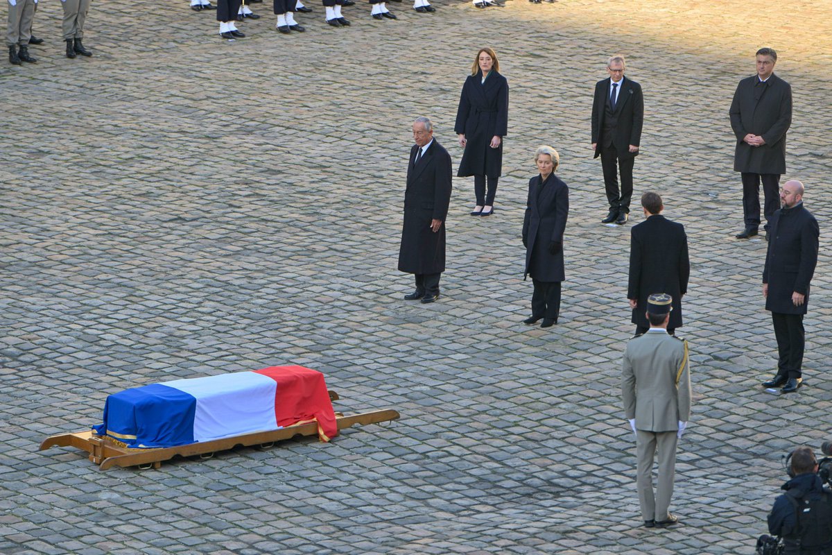 The British government and opposition failing to show the faintest respect by attending Jacques Delors’ funeral tells you everything you need to know about their small mindedness.