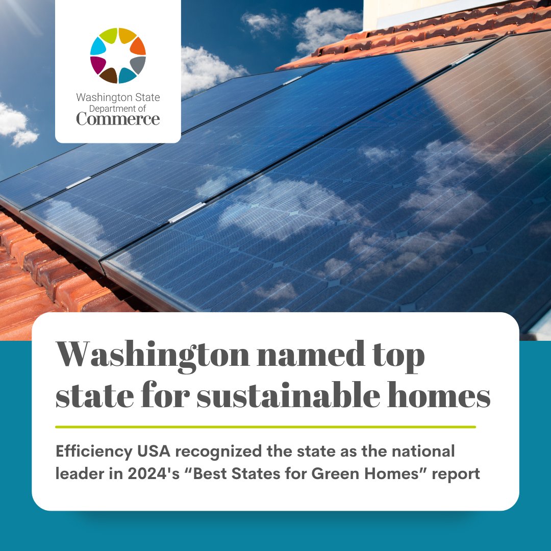 Washington State Department of Commerce tweet media