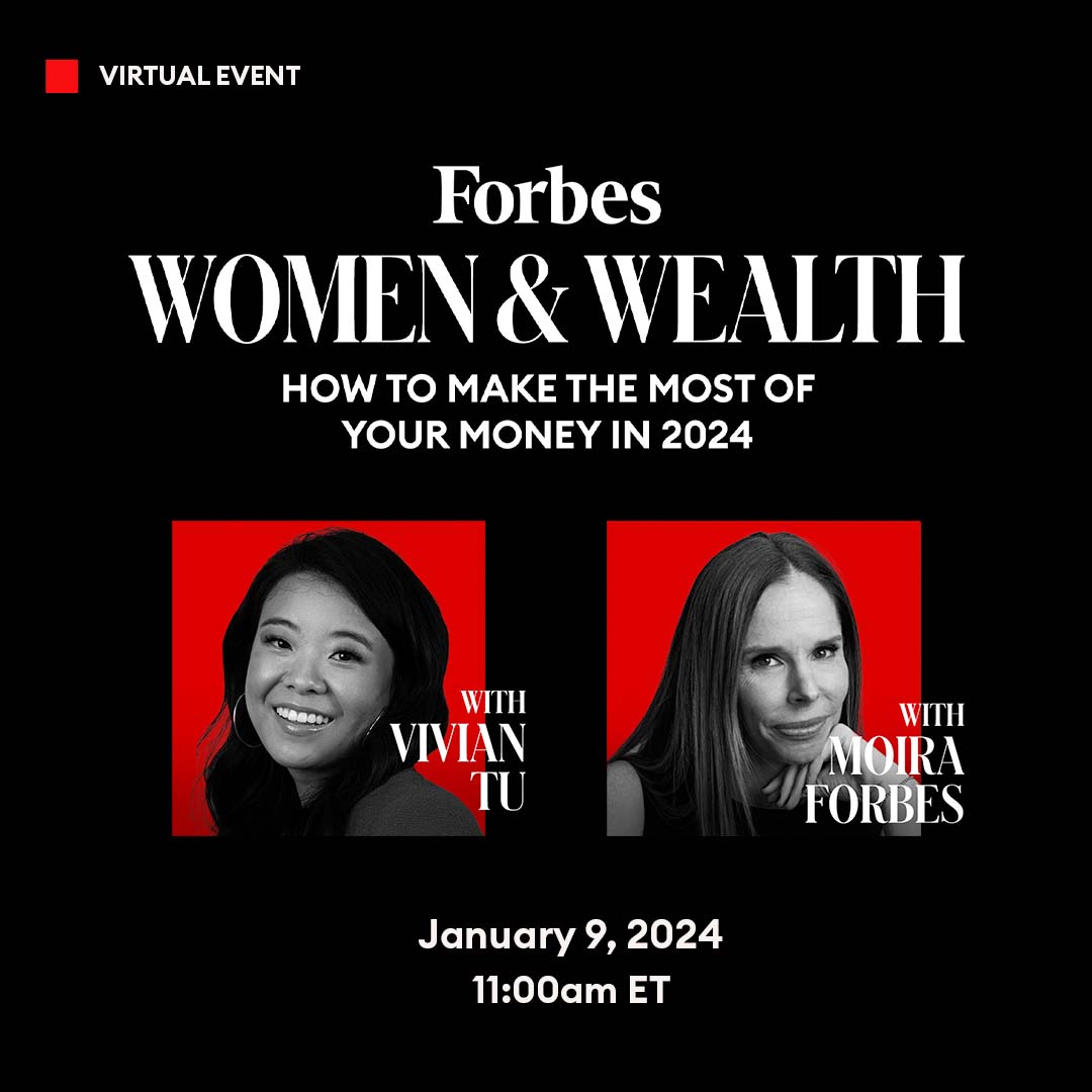 Are you ready to level up your finances and build wealth in 2024? Join @moiraforbes for an exclusive interview and Q&A with TikTok’s money maven, Vivian Tu (@Your_RichBFF), around reducing debt & maximizing investments. Register here: on.forbes.com/6000RY6KK