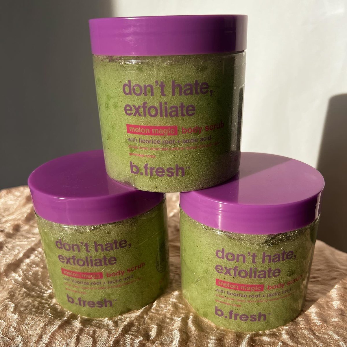 UniversityTans's tweet photo. Come try our new body scrub 💜 https://t.co/ERqkehfuGB