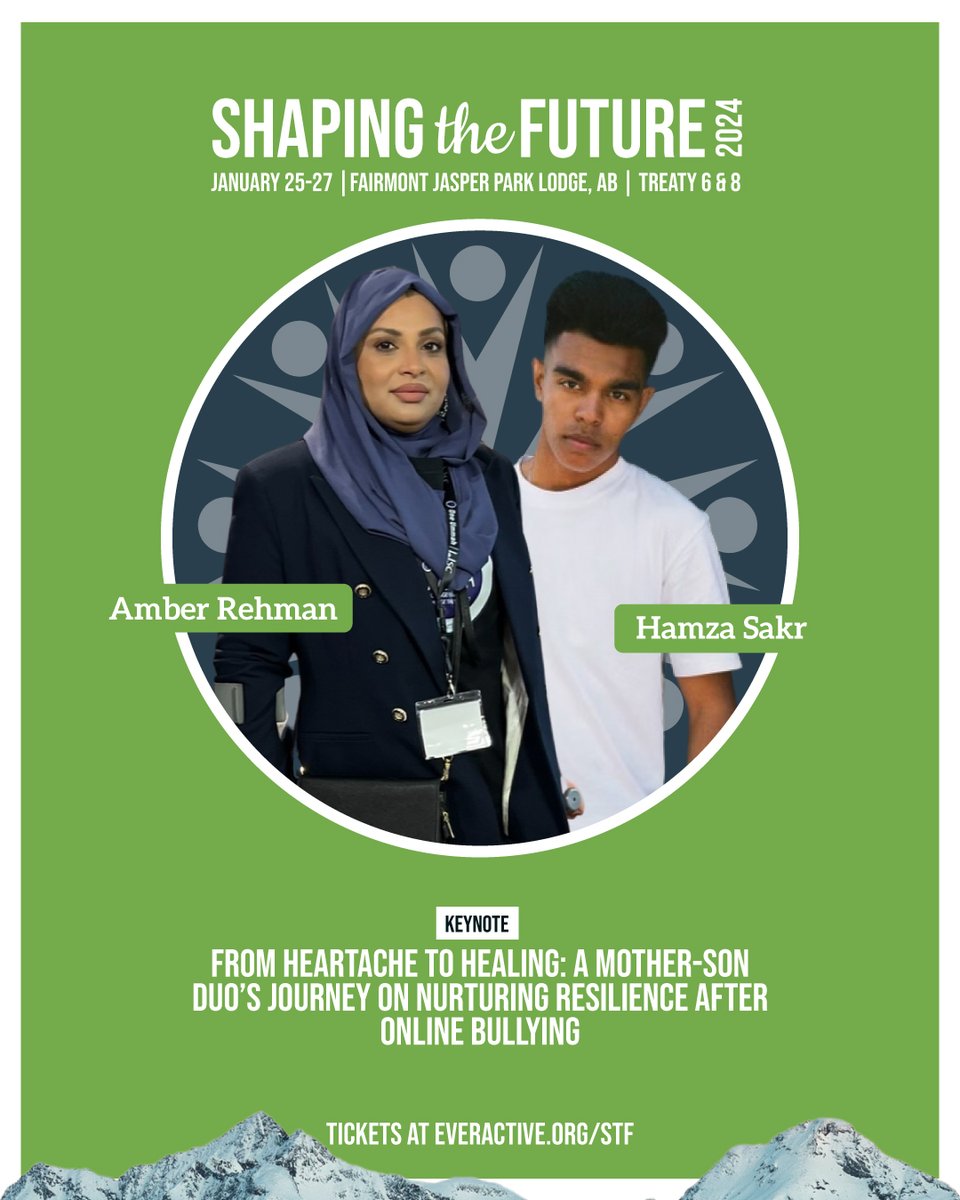 We're incredibly excited to announce Amber Rehman and Hamza Sakr as our latest addition to keynotes at #ShapingTheFuture!

You won't want to miss this incredibly powerful session!

Learn more at everactive.org/stf