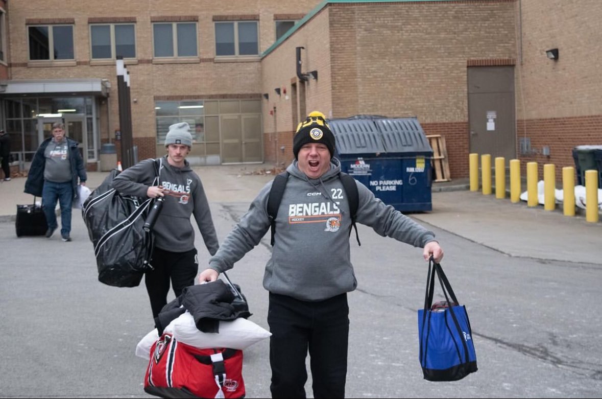 Dad’s trip if officially underway!