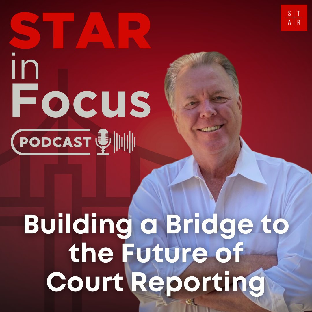 Deanna speaks with Bill Roberts, Principal with Veritext about his career in the court reporting industry. 

See the podcast episode here: staronline.org/star-in-focus-…

#veritext#starinfocus #futureofcourtreporting #courtreporting #stenography #courtreportersunite #legaltech