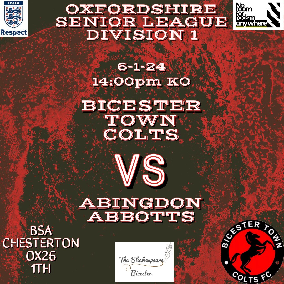 Official_BTCFC's tweet photo. Bicester's first team are back in league action this weekend against @abbotts_fc
@OxonSeniorL @OxfordshireFA @OxOnFootball #OSLDIV1 #football #grassrootsfootball #RELENTLESS #RUTHLESS
UTBπ΄β«π΄β«β½ https://t.co/w9obr2SoP9