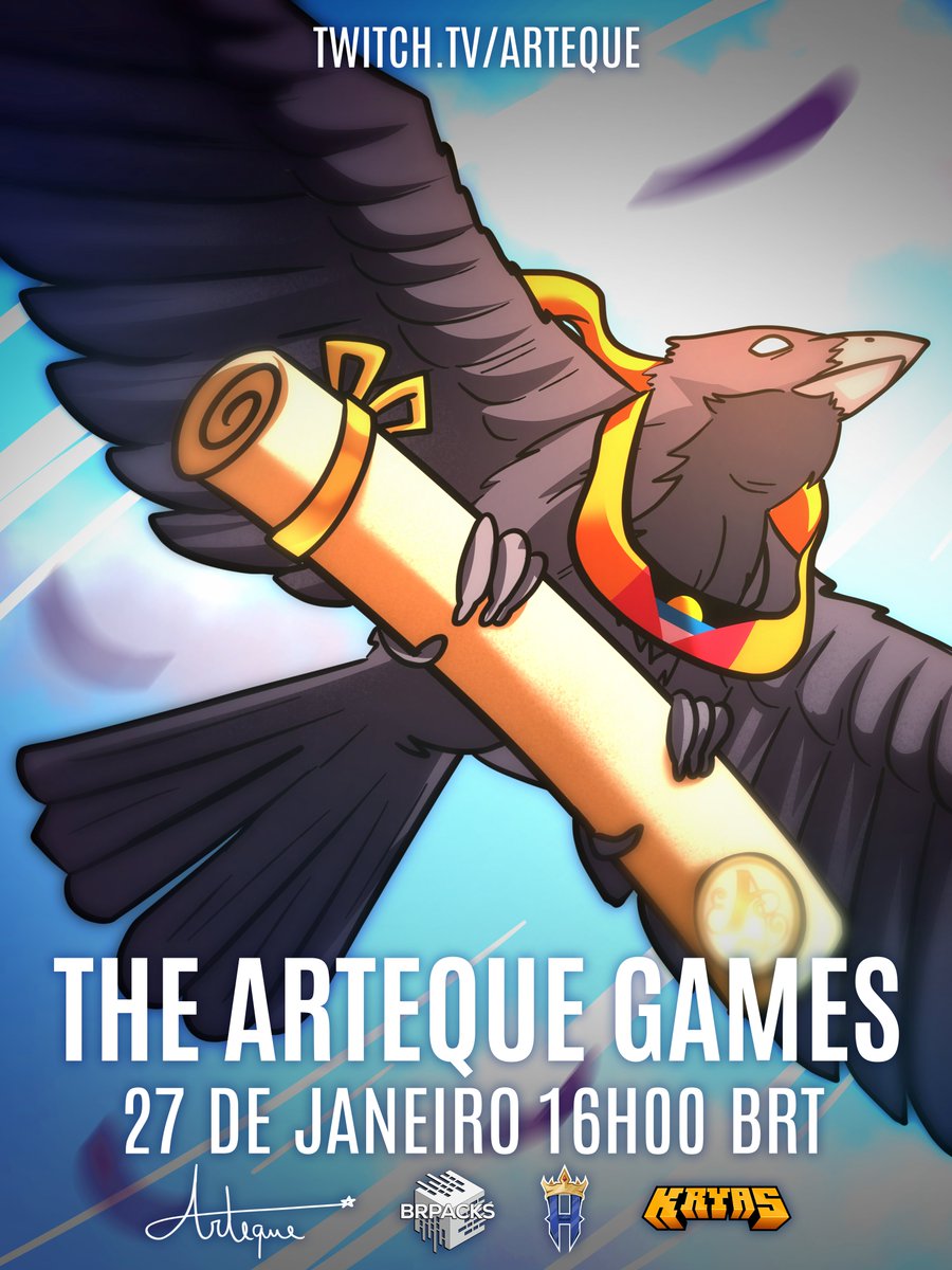 Tudo começa com um convite...

THE ARTEQUE GAMES
27/01/2024 16H00 BRT