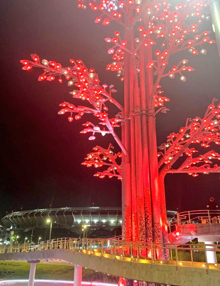 Que noche mágica, ciudad de Buenos Aires #monumental <a href="/RiverPlate/">River Plate</a> 🤍❣️🤍