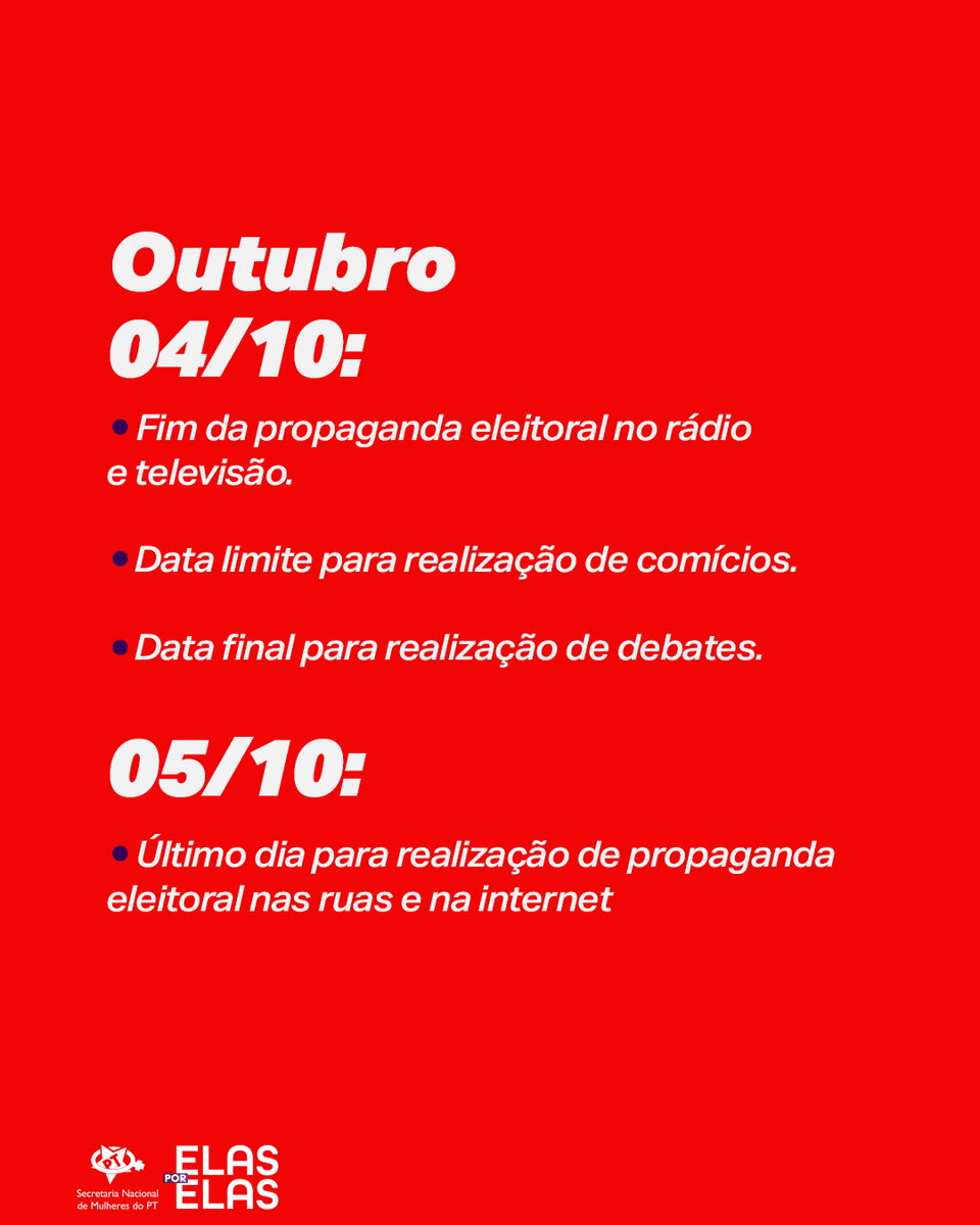 MulheresPT's tweet photo. Em 2024, vote em mulheres! 🗳️💜

#calendárioeleitoral2024 #eleições2024 #elasporelas #mulherespt #ptbrasil https://t.co/kLWTOsxVDs