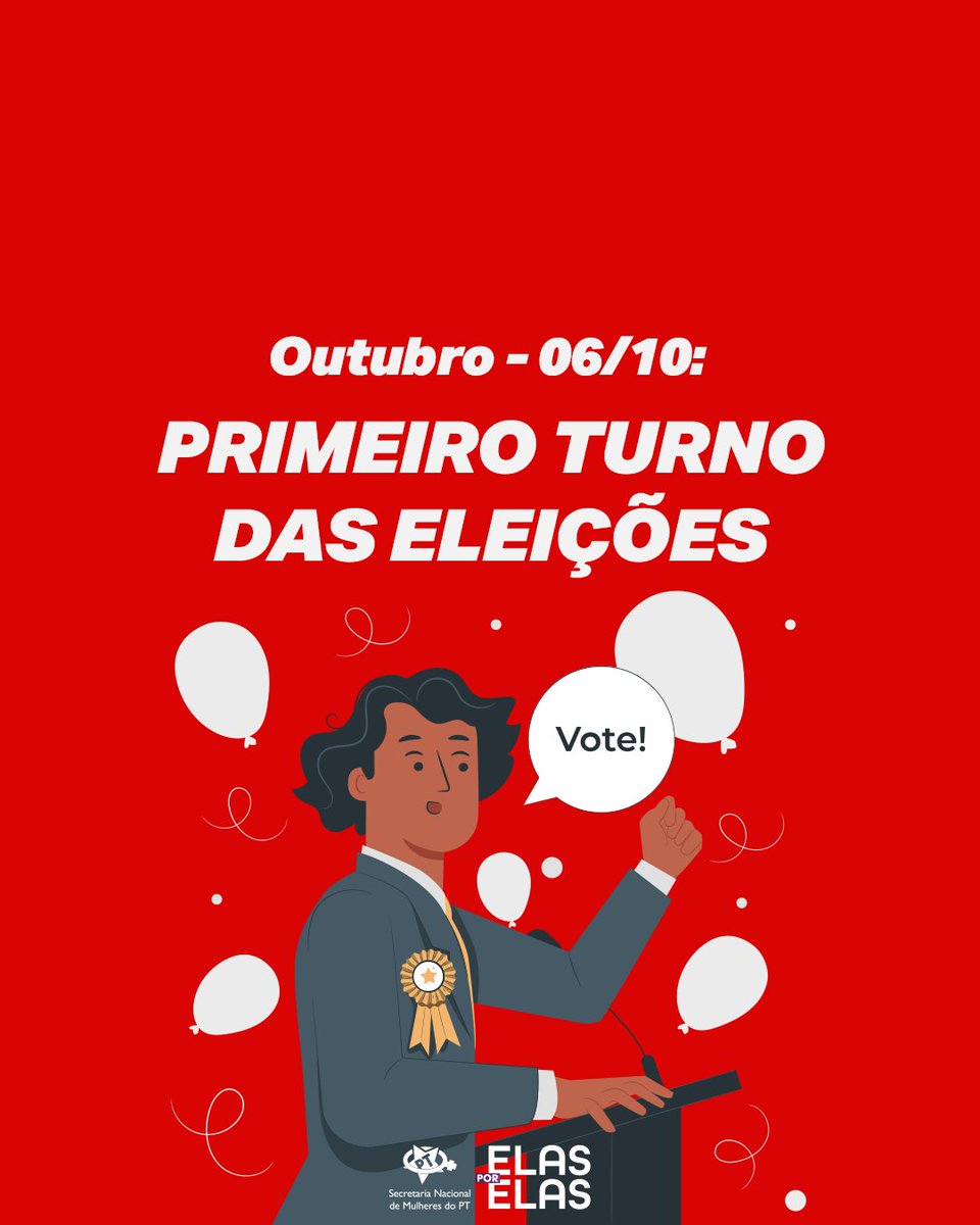 MulheresPT's tweet photo. Em 2024, vote em mulheres! 🗳️💜

#calendárioeleitoral2024 #eleições2024 #elasporelas #mulherespt #ptbrasil https://t.co/kLWTOsxVDs