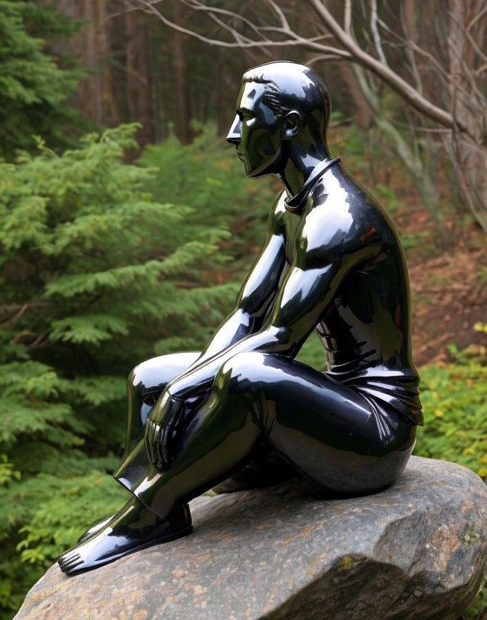 ullahe's tweet photo. Man in a thinking pose, created with Deep Dream Generator. I was surprised about the quality of the image. Deep Dream Generator is not my favorite AI Generator...
#aiart #sculpture #deepdreamgenerator #aiartworks https://t.co/plMrC0FA3Y