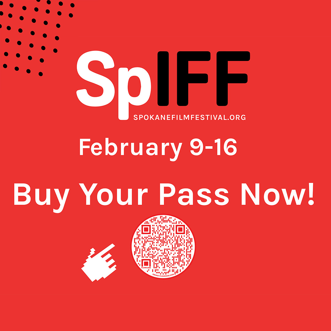 BingTheater's tweet image. The Spokane International Film Festival is coming back to The Bing for its opening night on 02/09! Buy your festival passes now by scanning the QR code or by following the link in our bio!

#spiff #spokaneinternationalfilmfestival #filmfest #filmfestival #spokanefilmfest #film