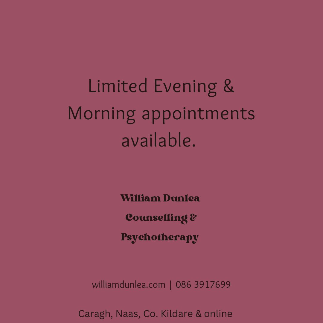 New Year, new you? Now that the dust has settled on all that, do you feel ready to dig a little deeper and explore your possibilities? Get in touch.

#psychotherapy #counselling #onlinecounselling #Kildare