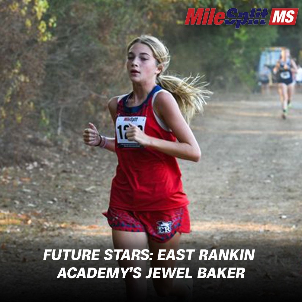 Meet the newest future star on the Mississippi girl’s distance running scene, East Rankin’s Jewel Baker! 📰:ms.milesplit.com/articles/34311…