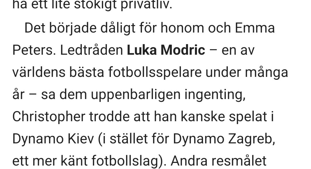 Det är ett självskadebeteende typ att jag alltid läser Jan-Olov Anderssons krönikor om På spåret.

Att han sågar Christopher Garplind och Emma Peters fotbollskunskaper och sen skriver detta...  Saknar ord