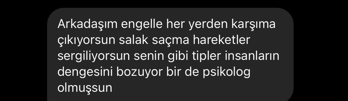 Ahahahaha yine birilerini varlığımız kudurtmuş anlaşılan