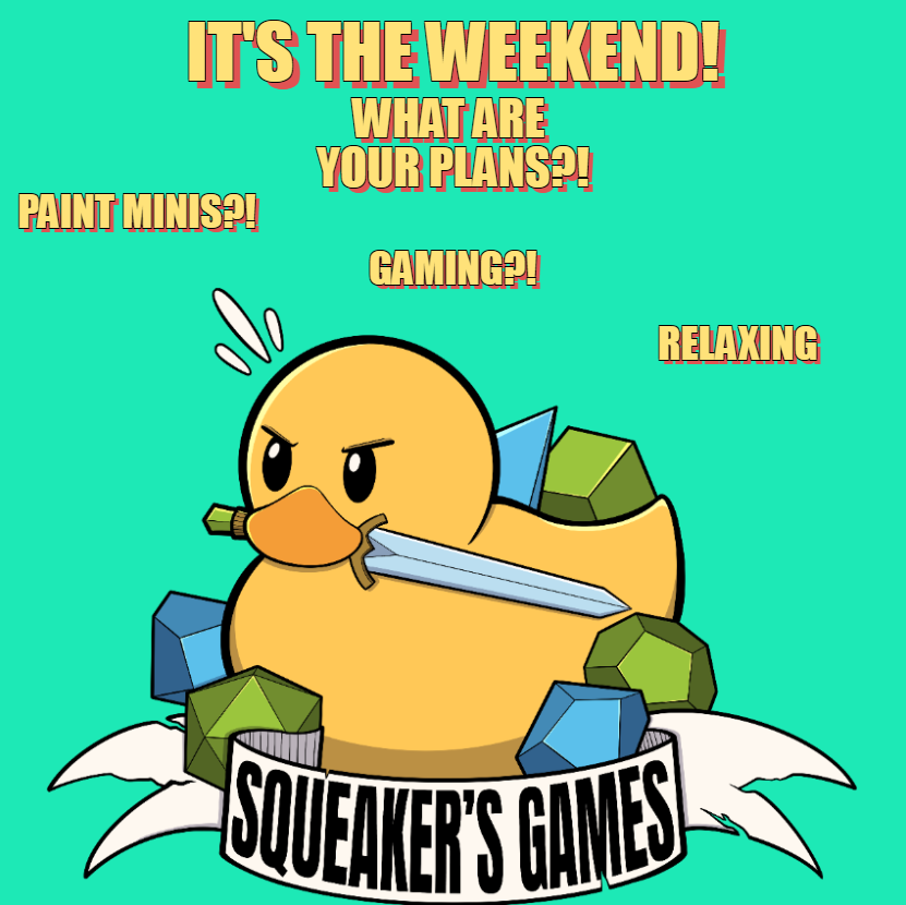 We want to know! Let us know!
#weekend #miniaturepainting #gaming #relaxing #weekendvibes