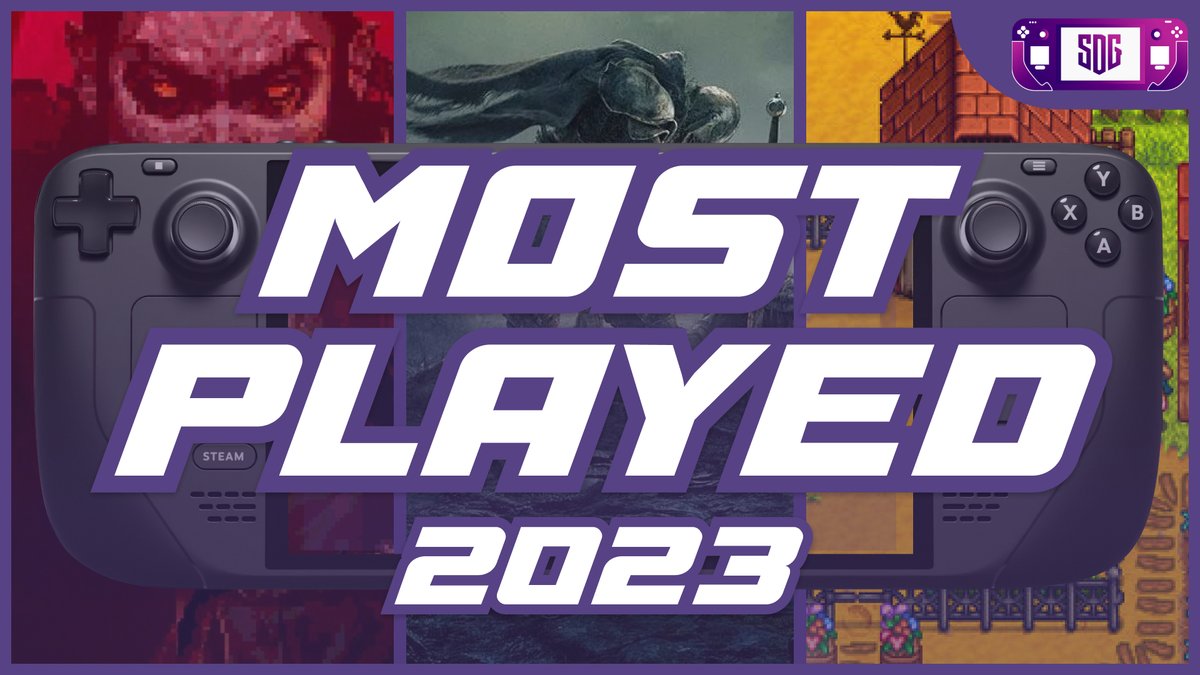 It's Time for the Top 20 Most Played Games on Steam Deck For 2023 by Hours Played, what was your most played? youtu.be/xpe21YmkxiE #SteamDeck #SteamDeckOLED