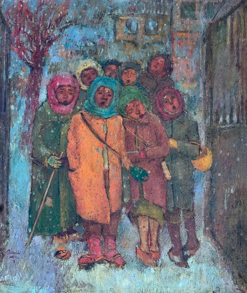 Никола Мартиноски
,,Коледари" 1951 година.