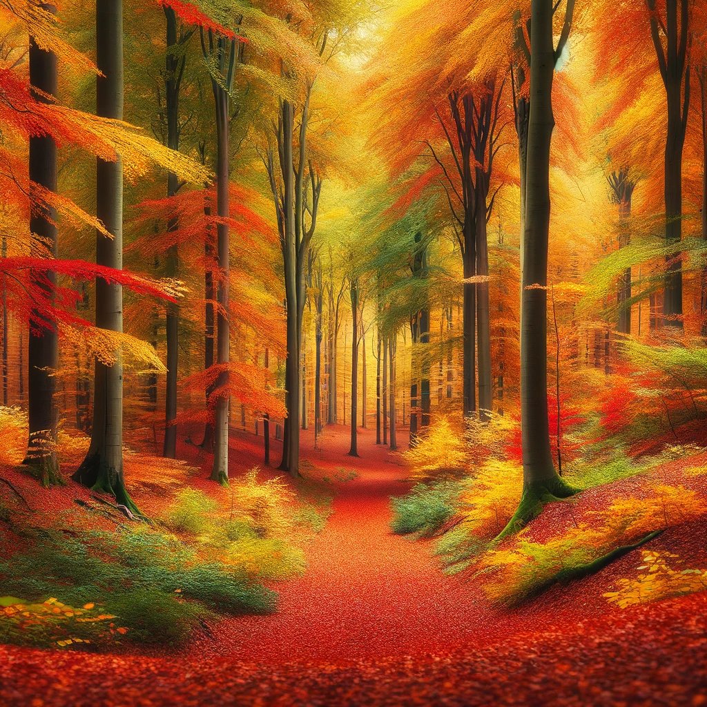 OlaYonyon's tweet photo. π La forΓͺt s'habille de ses couleurs automnales, offrant un tapis de feuilles rougeoyantes. Un chemin sinueux invite Γ l'exploration et Γ la dΓ©couverte de la magie de l'automne. #AutumnColors #ForestPath #FallBeauty #NatureWalks #AutumnSplendor #AIArtwork #chatgpt4 #AI https://t.co/tYe6K7QWWp